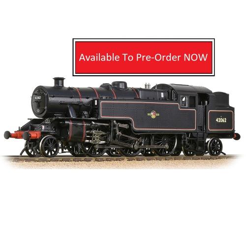 372-755-Graham Farish-LMS Fairburn Tank 42062 BR Lined Black (Late Crest)